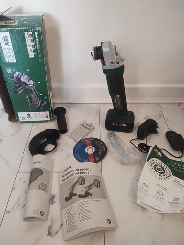 Bosch cordless angle grinder - angle,