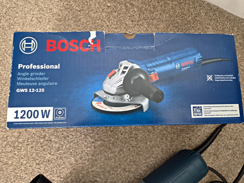 Bosch gws 125 125mm 240v - gws, 12-125
